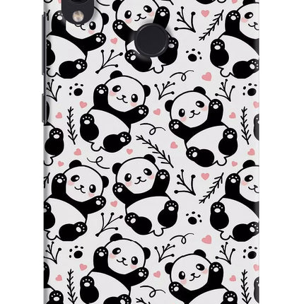 Cute Panda Redmi Note 7 Pro Hard Case Back Cover by Casekaro