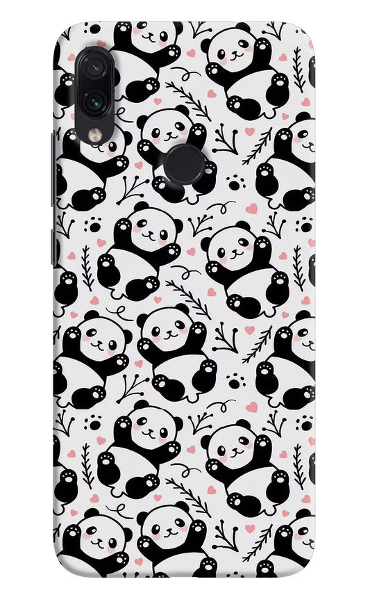 Cute Panda Redmi Note 7 Pro Hard Case Back Cover by Casekaro