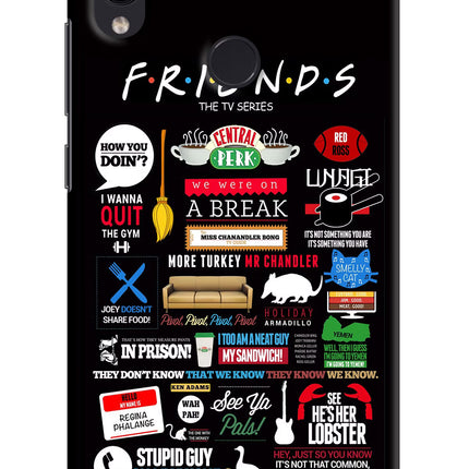 FRIENDS Redmi Note 7 Pro Hard Case Back Cover by Casekaro