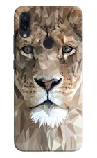 Lion Art Redmi Note 7 Pro Hard Case Back Cover by Casekaro