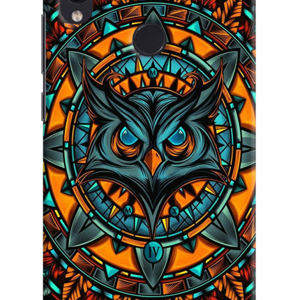 Angry Owl Art Redmi Note 7 Pro Hard Case Back Cover by Casekaro
