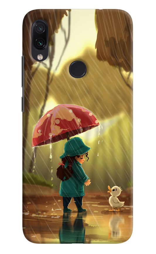 Rainy Day Redmi Note 7 Pro Hard Case Back Cover by Casekaro