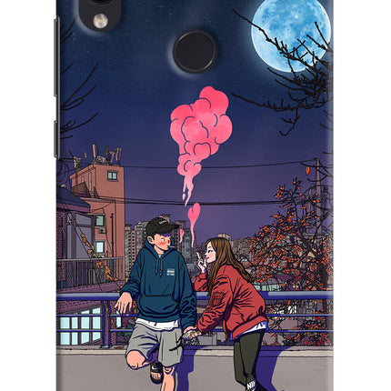 Chilling Couple Redmi Note 7 Pro Hard Case Back Cover by Casekaro