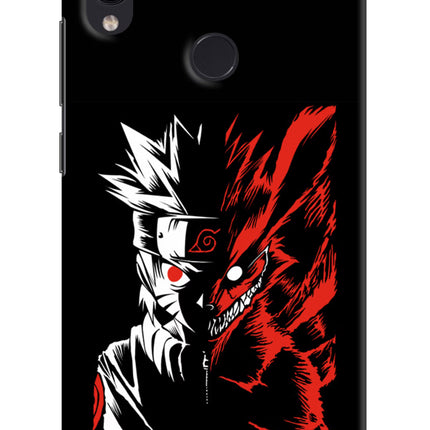Naruto Two Face Redmi Note 7 Pro Hard Case Back Cover by Casekaro