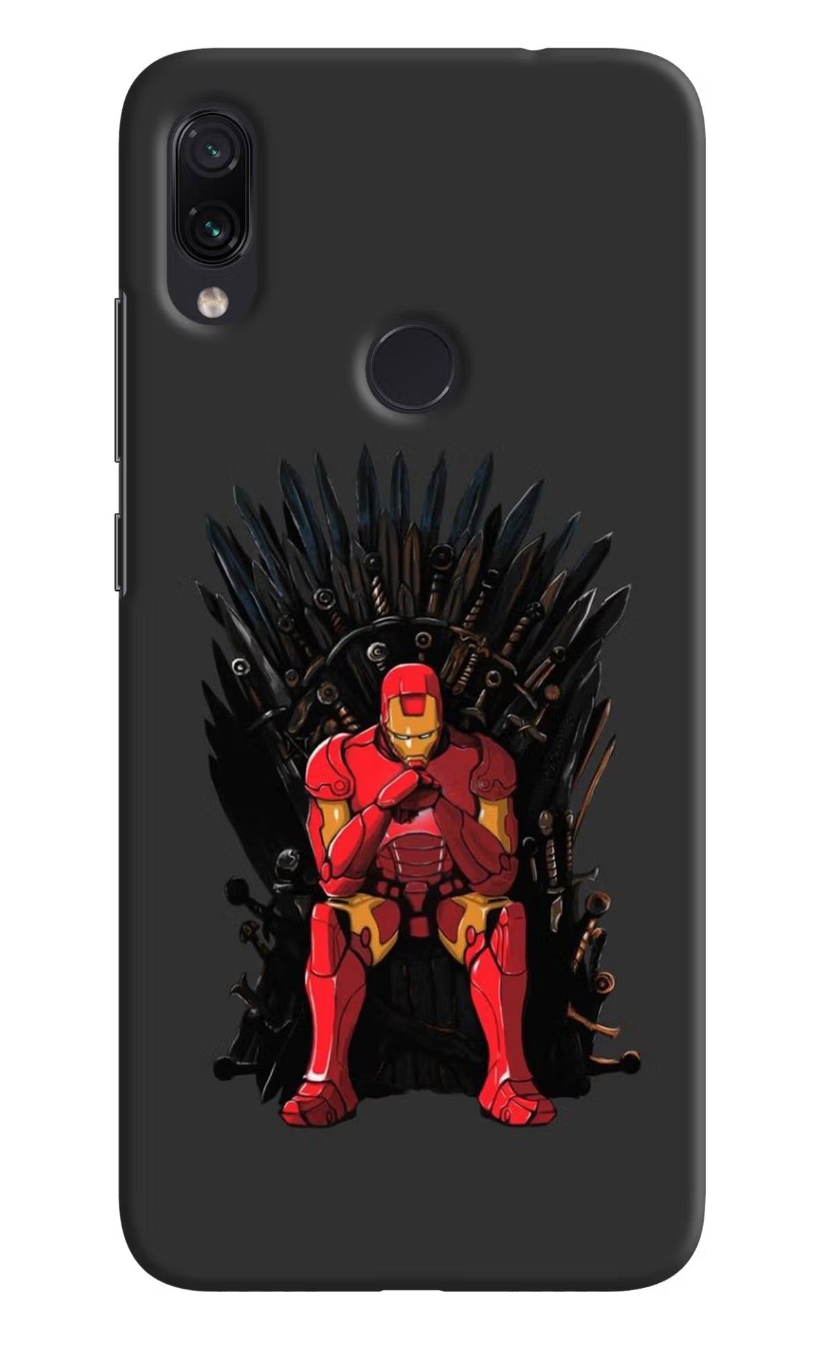Ironman Throne Redmi Note 7 Pro Hard Case Back Cover by Casekaro