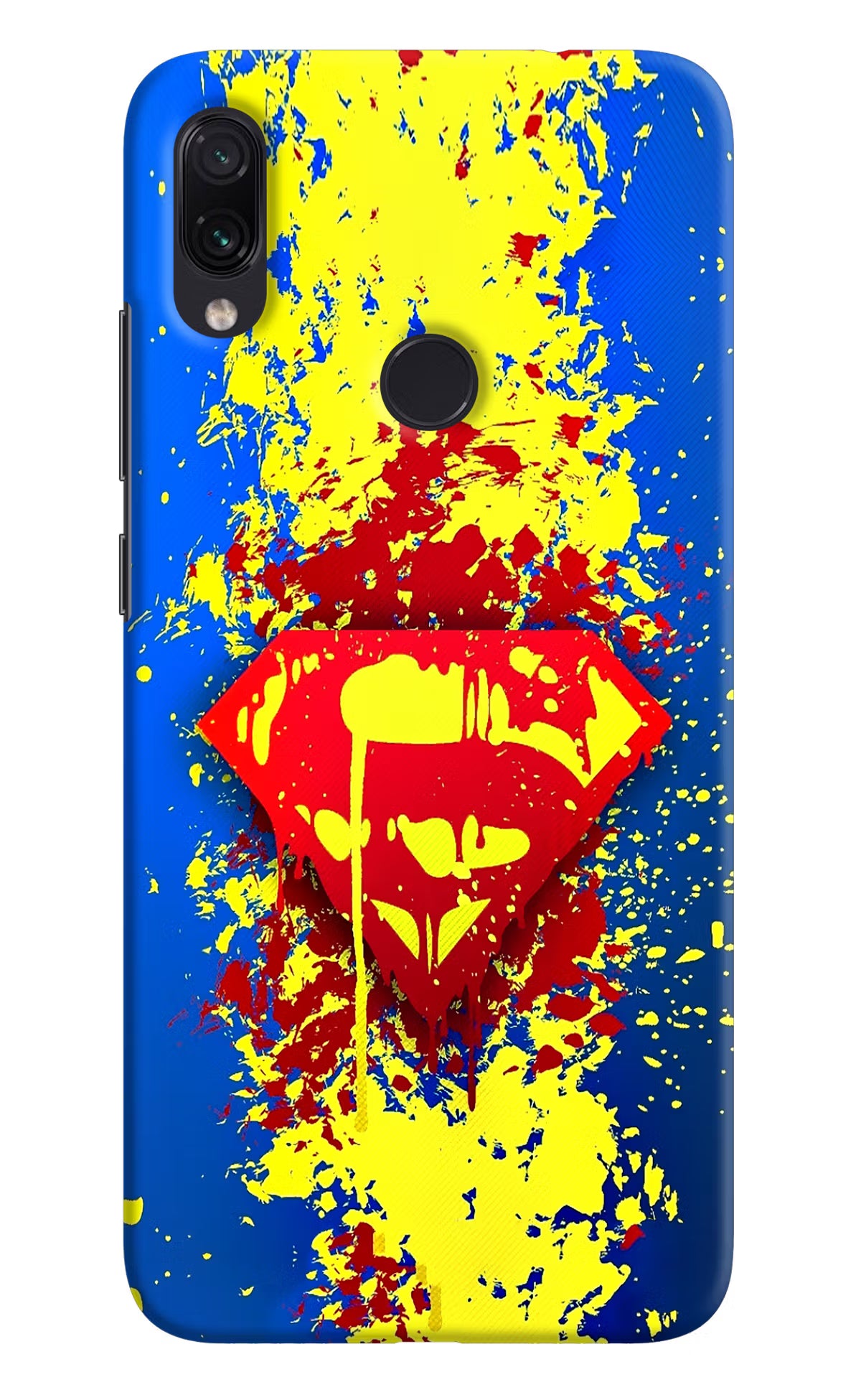 Superman logo Redmi Note 7 Pro Hard Case Back Cover by Casekaro