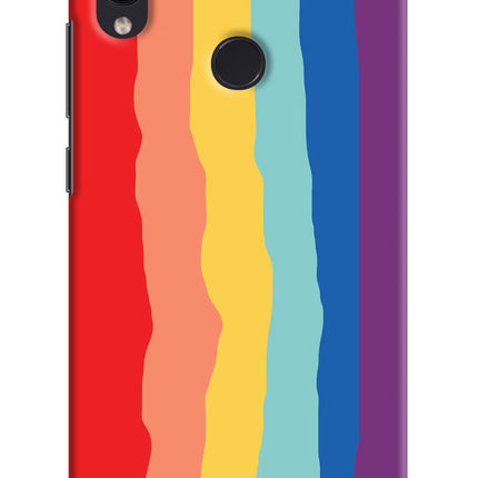 Rainbow Redmi Note 7 Pro Hard Case Back Cover by Casekaro
