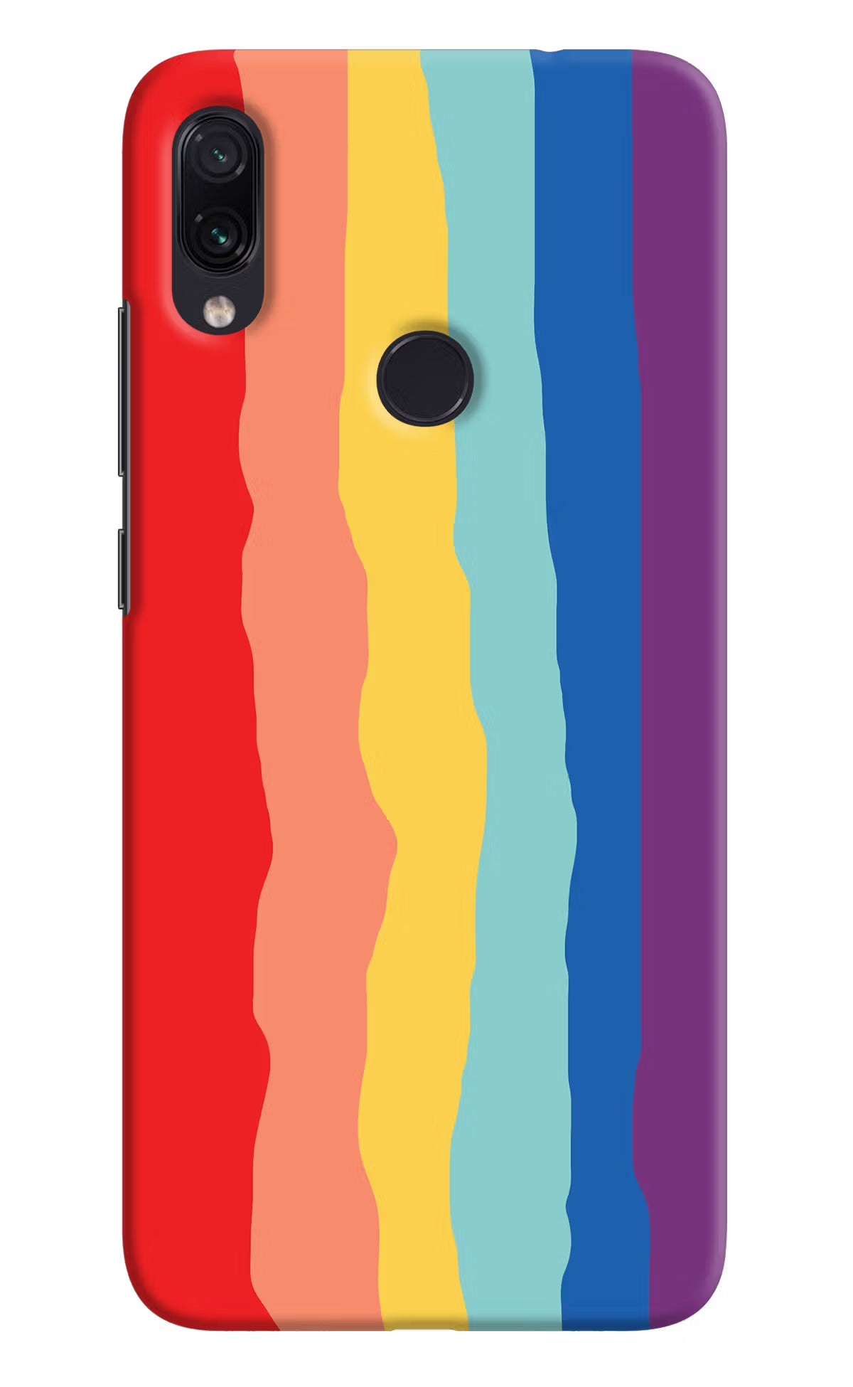 Rainbow Redmi Note 7 Pro Hard Case Back Cover by Casekaro