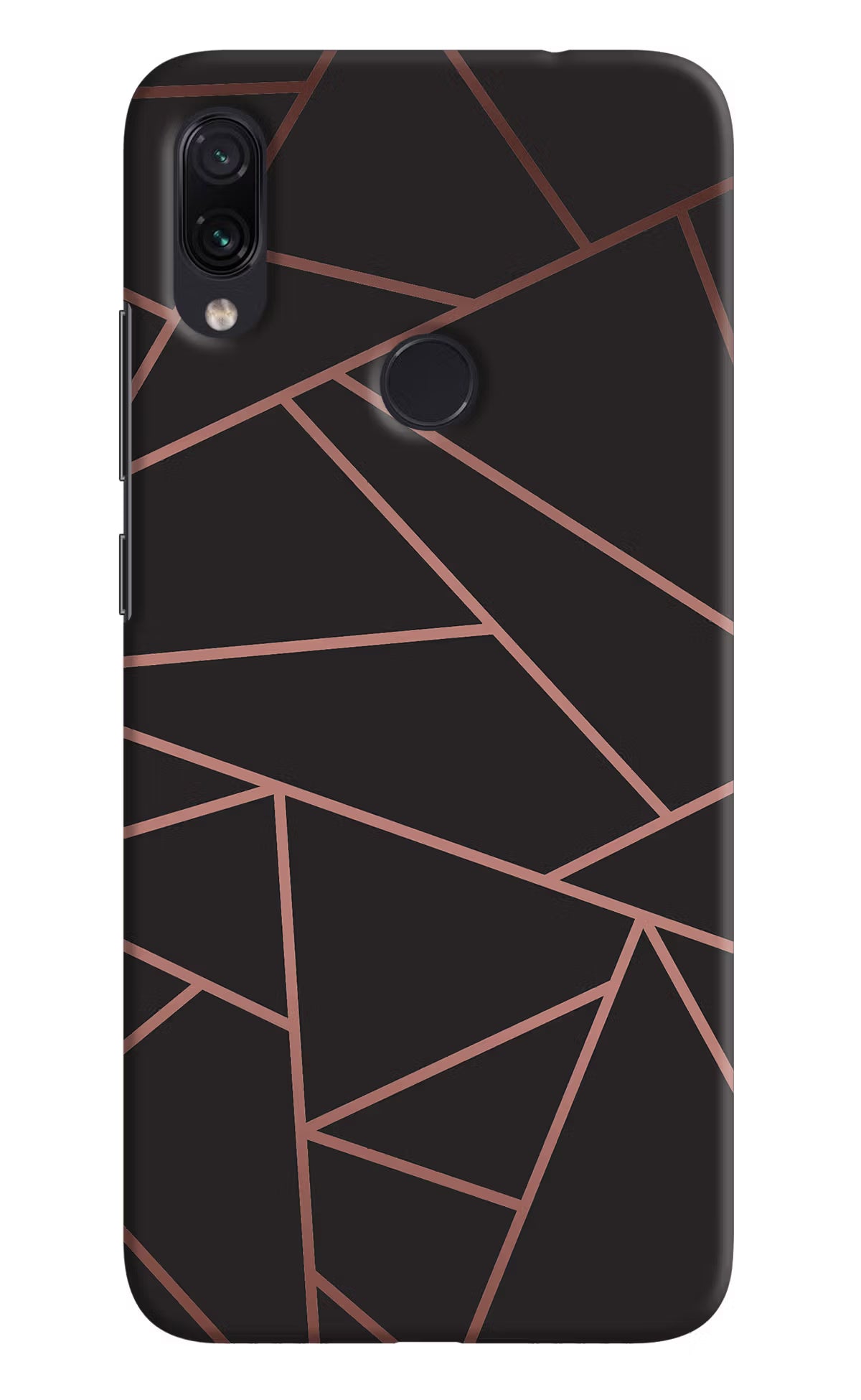 Geometric Pattern Redmi Note 7 Pro Hard Case Back Cover by Casekaro
