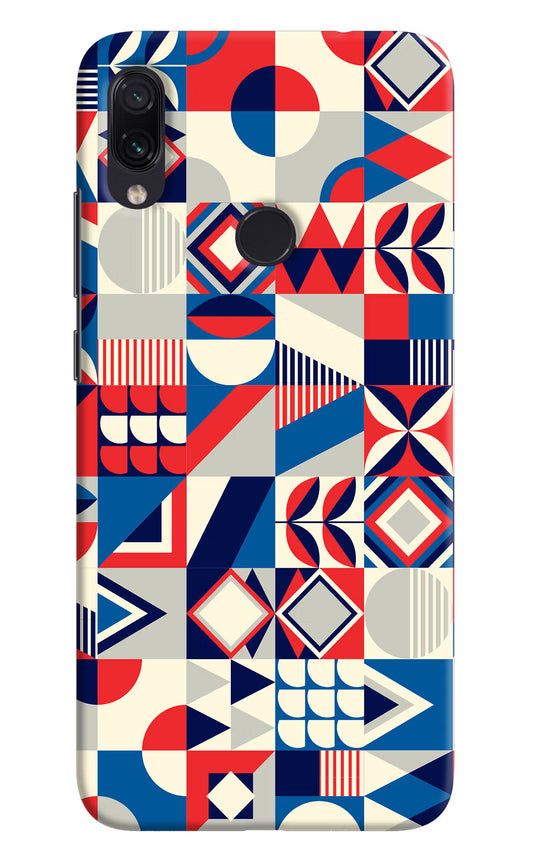 Colorful Pattern Redmi Note 7 Pro Hard Case Back Cover by Casekaro