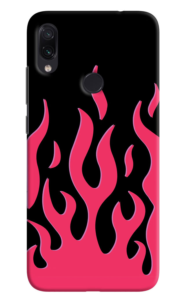 Fire Flames Redmi Note 7 Pro Hard Case Back Cover by Casekaro