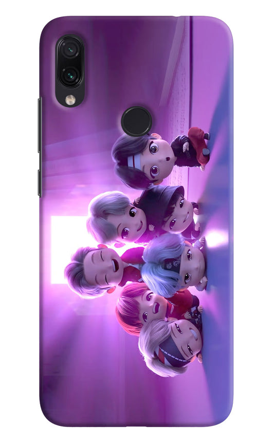 BTS Chibi Redmi Note 7 Pro Hard Case Back Cover by Casekaro