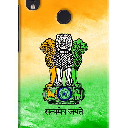 Satyamev Jayate Flag Redmi Note 7 Pro Hard Case Back Cover by Casekaro