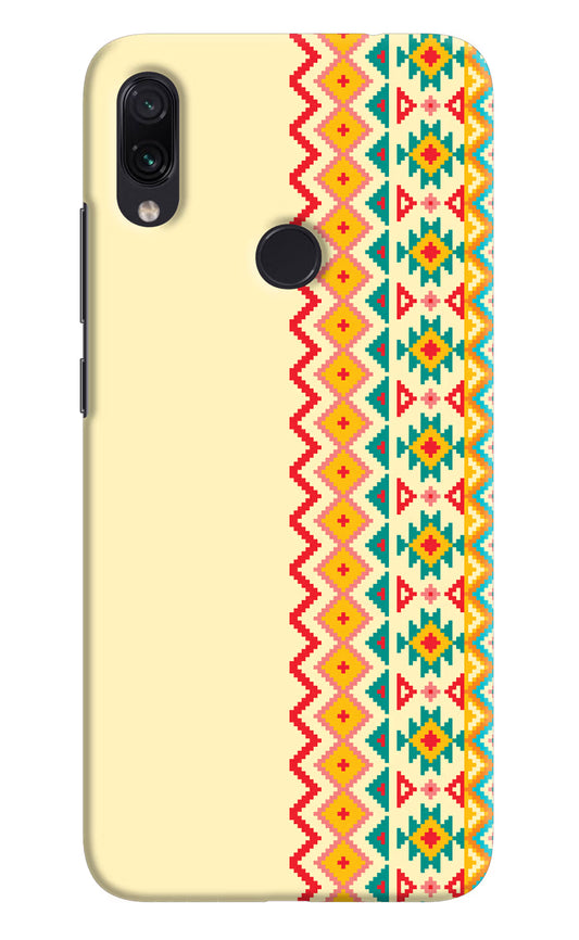Ethnic Seamless Redmi Note 7 Pro Hard Case Back Cover by Casekaro