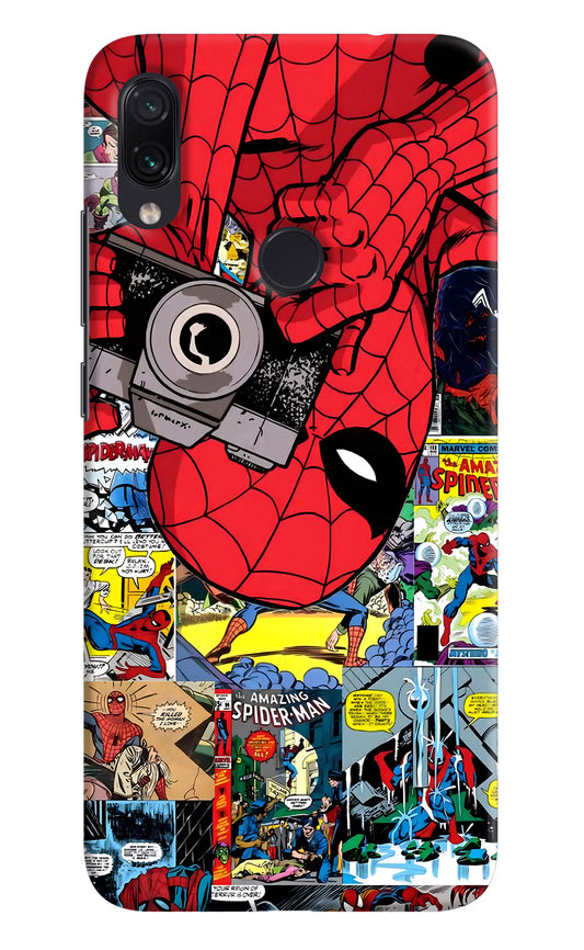 Spider Man Redmi Note 7 Pro Hard Case Back Cover by Casekaro