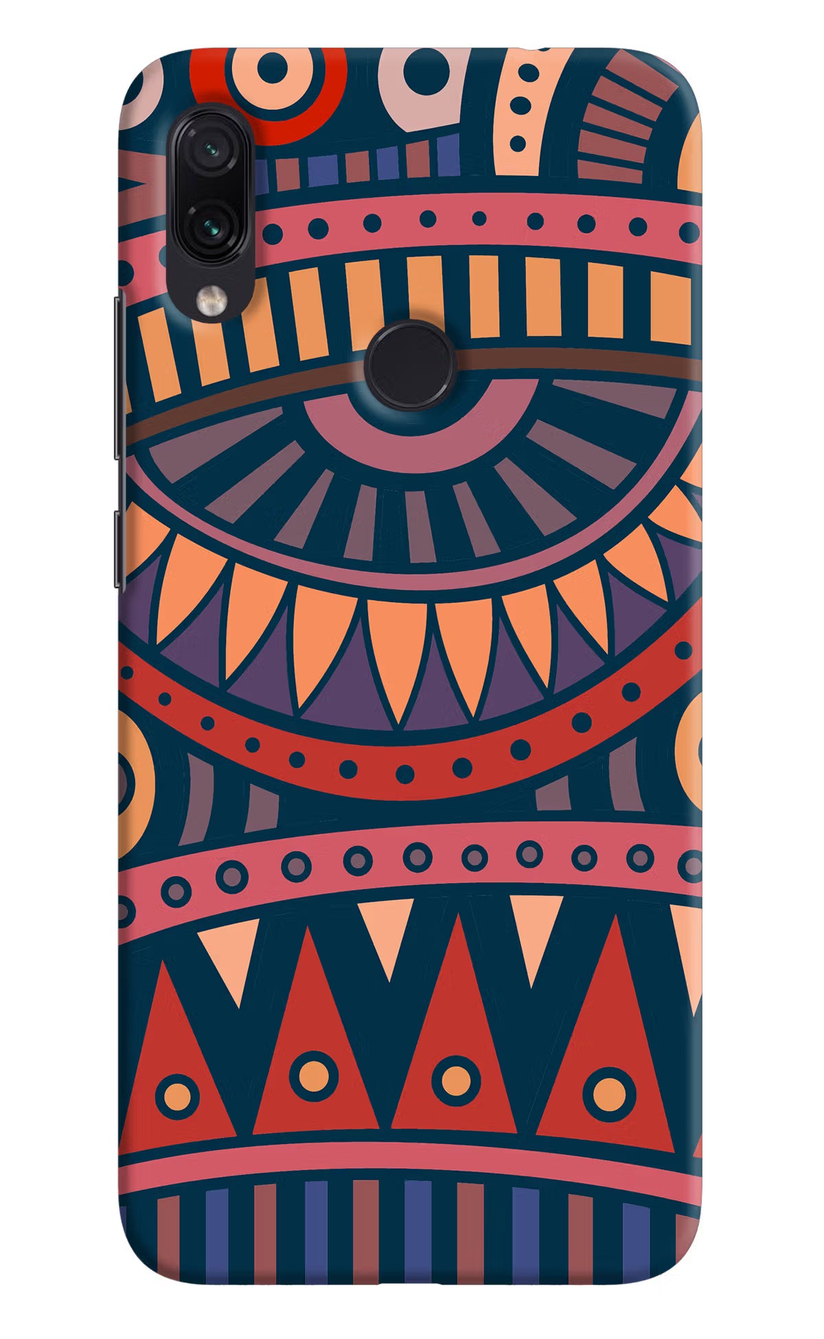 African Culture Design Redmi Note 7 Pro Hard Case Back Cover by Casekaro