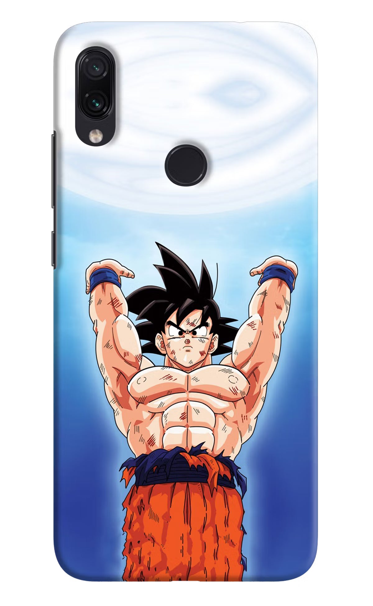 Goku Power Redmi Note 7 Pro Hard Case Back Cover by Casekaro
