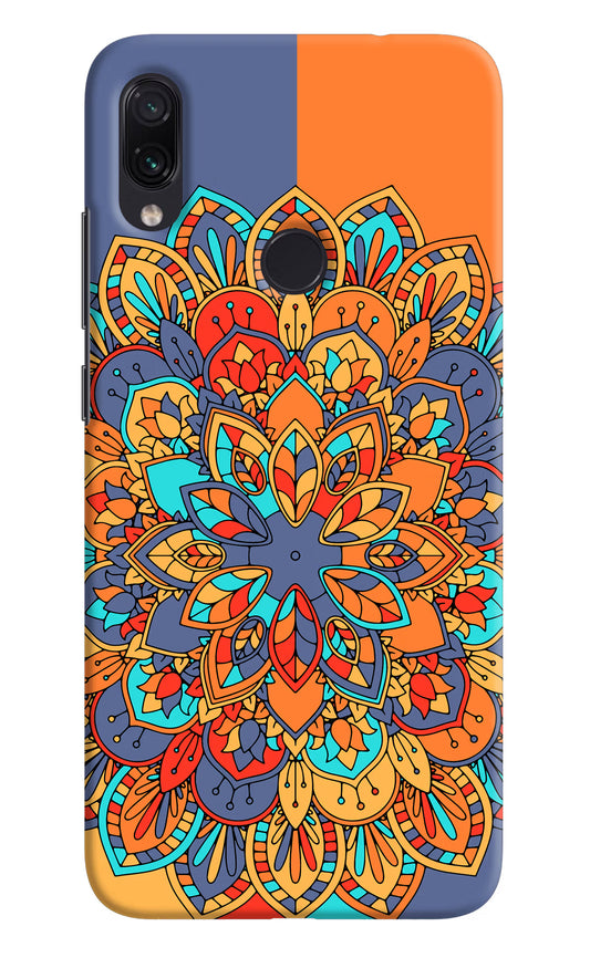 Color Mandala Redmi Note 7 Pro Hard Case Back Cover by Casekaro