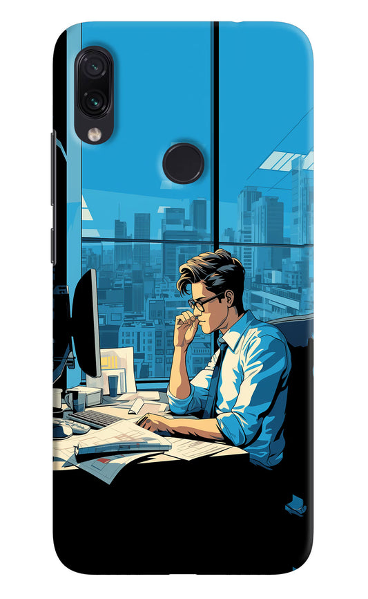 Focused Hustler (AI Generated) Redmi Note 7 Pro Hard Case Back Cover by Casekaro