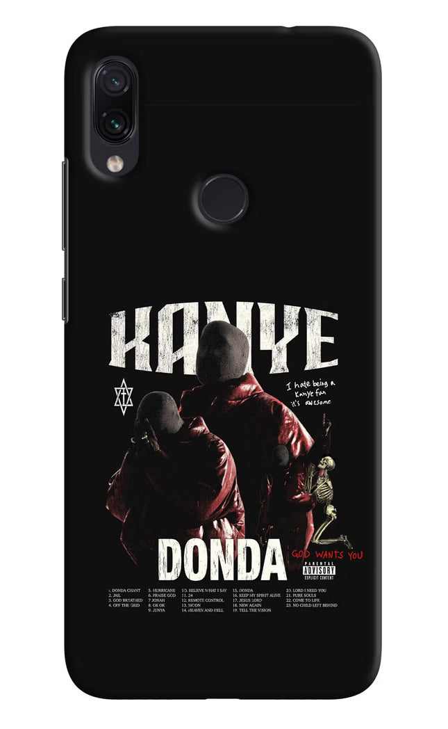 Donda Kanye West Redmi Note 7 Pro Hard Case Back Cover by Casekaro