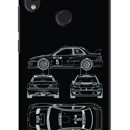 WRC'99 Redmi Note 7 Pro Hard Case Back Cover by Casekaro