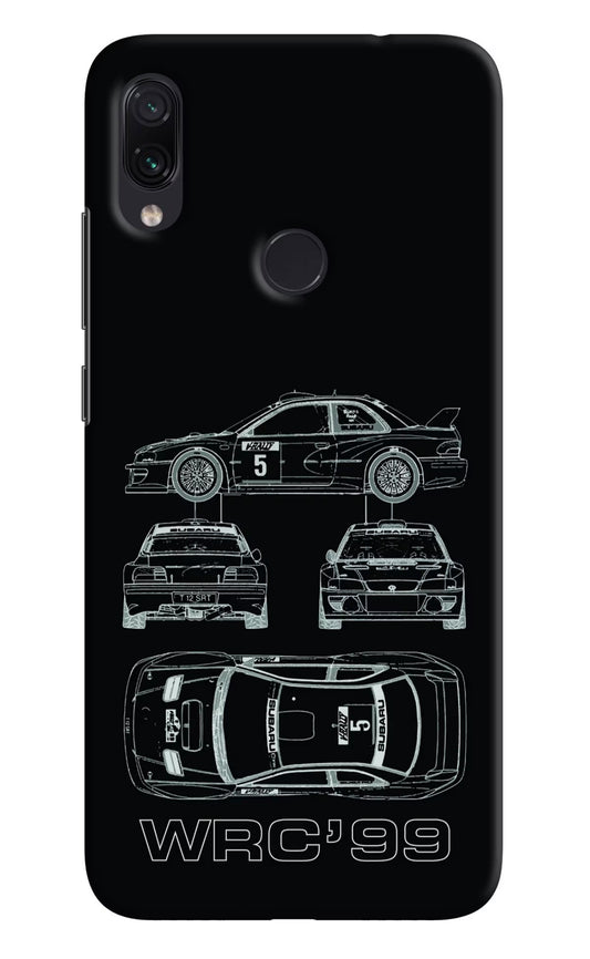 WRC'99 Redmi Note 7 Pro Hard Case Back Cover by Casekaro