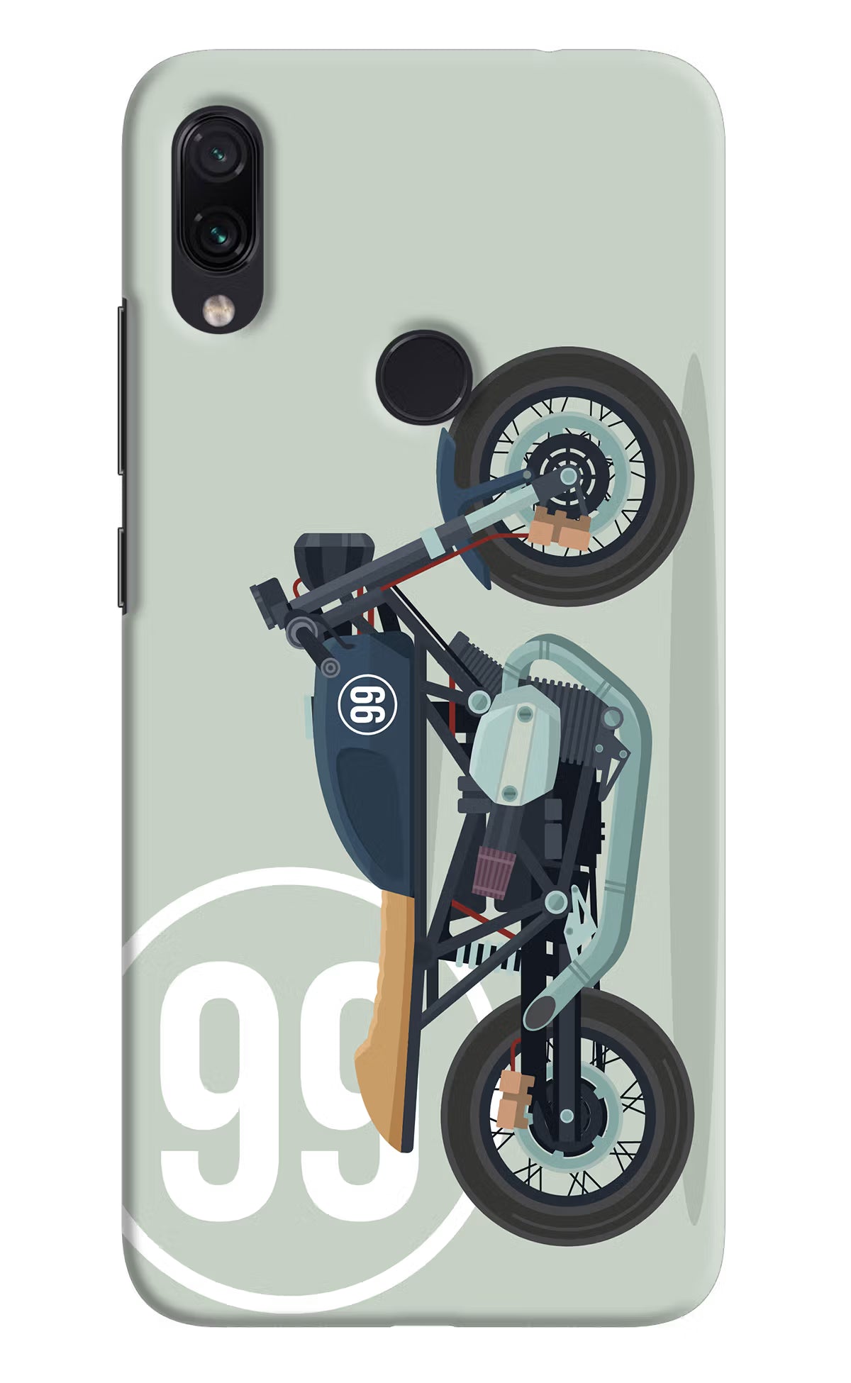 Classic Cafe Racer 99 Redmi Note 7 Pro Hard Case Back Cover by Casekaro