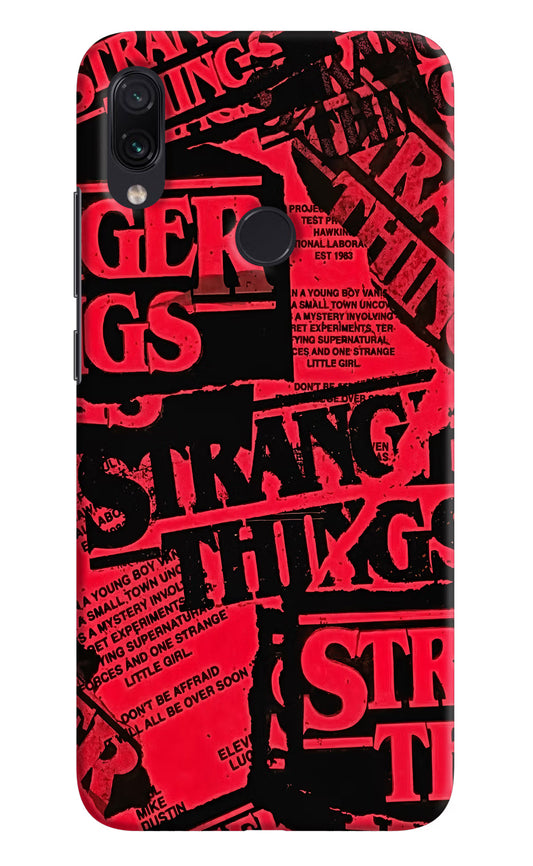 Ordinary Things Redmi Note 7 Pro Hard Case Back Cover by Casekaro