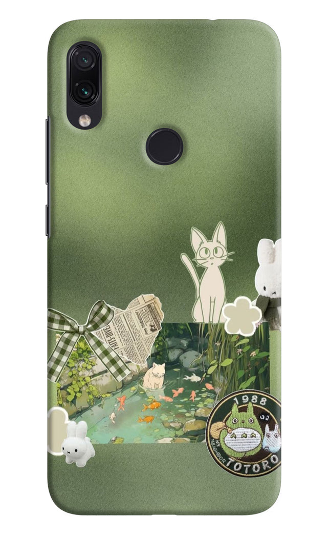 Aesthetic anime Redmi Note 7 Pro Hard Case Back Cover by Casekaro