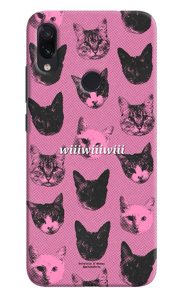 Pink Cats Redmi Note 7 Pro Hard Case Back Cover by Casekaro
