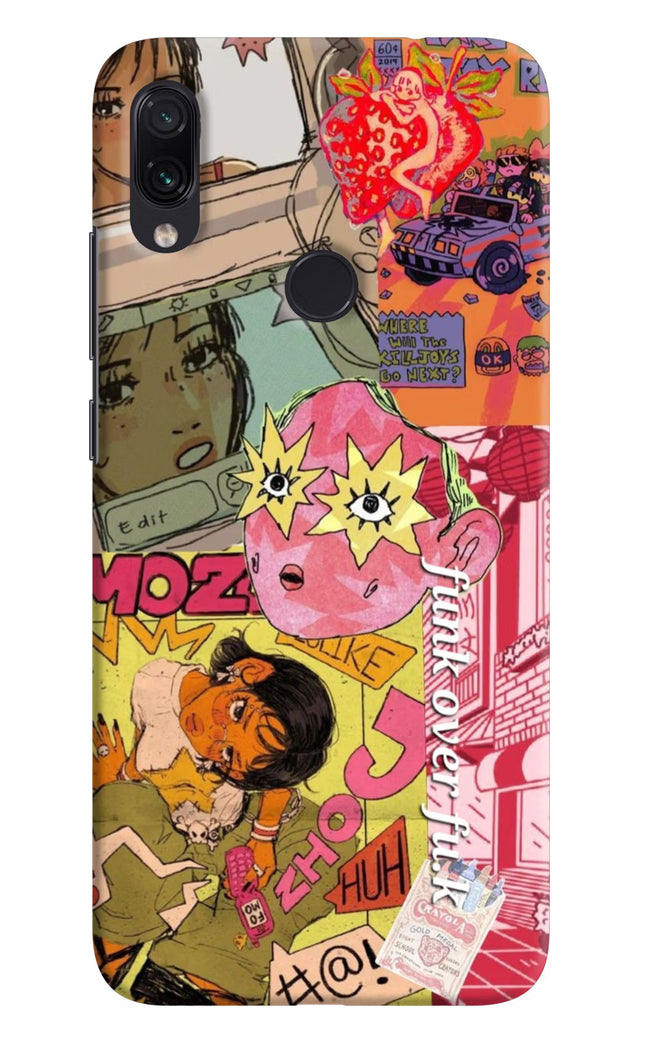 Funkover Redmi Note 7 Pro Hard Case Back Cover by Casekaro