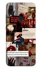 Zodiac Aries Redmi Note 7 Pro Hard Case Back Cover by Casekaro