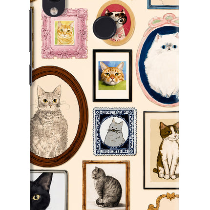 Mirror Cats Redmi Note 7 Pro Hard Case Back Cover by Casekaro