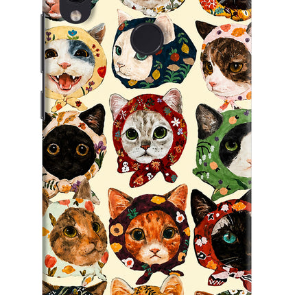 Cool Cat Redmi Note 7 Pro Hard Case Back Cover by Casekaro
