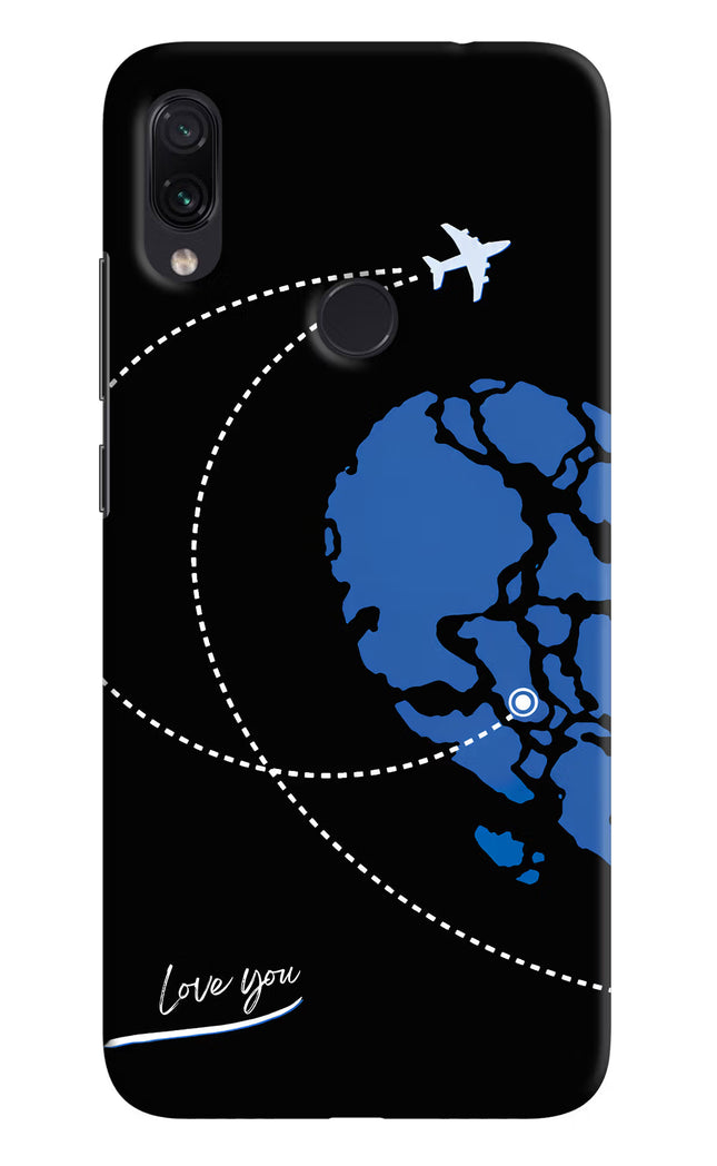 Love Orbit Redmi Note 7 Pro Hard Case Back Cover by Casekaro