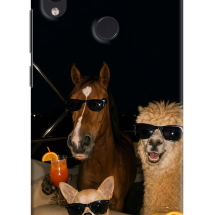 Party Squad Redmi Note 7 Pro Hard Case Back Cover by Casekaro