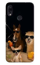 Party Squad Redmi Note 7 Pro Hard Case Back Cover by Casekaro