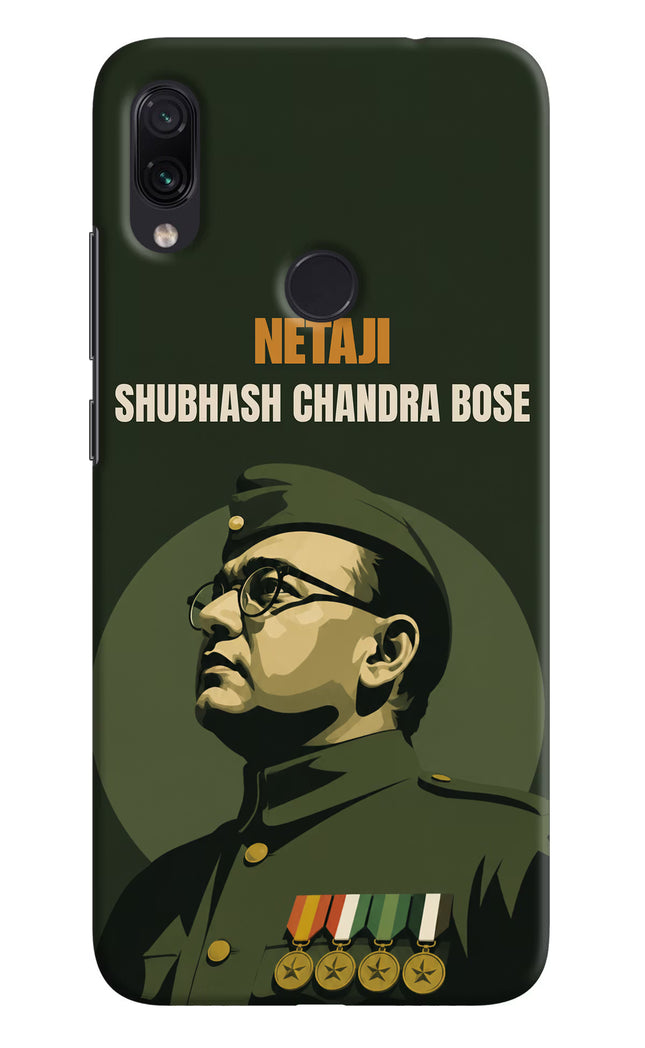 Netaji Legacy Redmi Note 7 Pro Back Cover