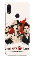 Bhagat Singh Trio Redmi Note 7 Pro Hard Case Back Cover by Casekaro