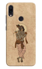 Krishna Redmi Note 7 Pro Hard Case Back Cover by Casekaro