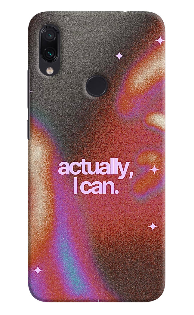 Pink Aura Redmi Note 7 Pro Hard Case Back Cover by Casekaro