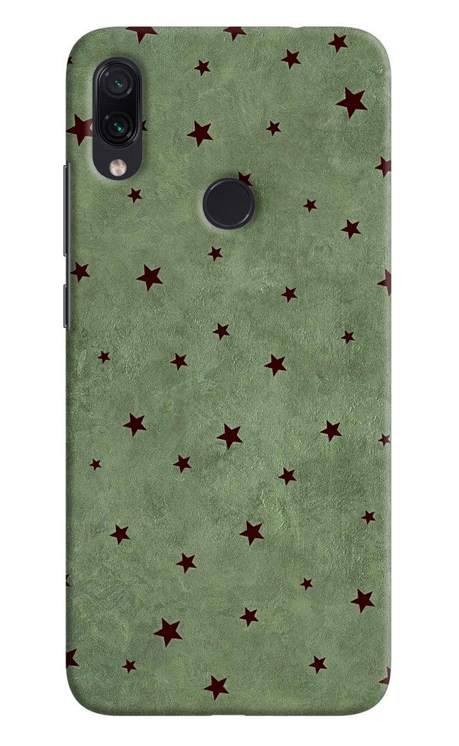 Green Stars Redmi Note 7 Pro Hard Case Back Cover by Casekaro