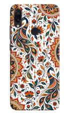 White Mayura Redmi Note 7 Pro Back Cover