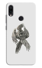 Accurate Angel Redmi Note 7 Pro Hard Case Back Cover by Casekaro