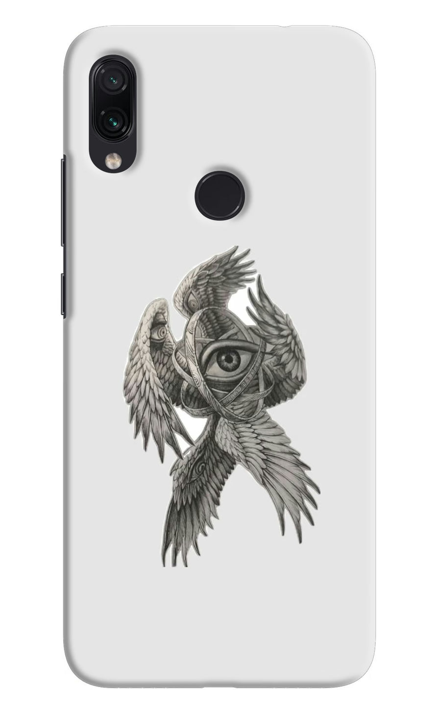 Accurate Angel Redmi Note 7 Pro Back Cover, Hard case