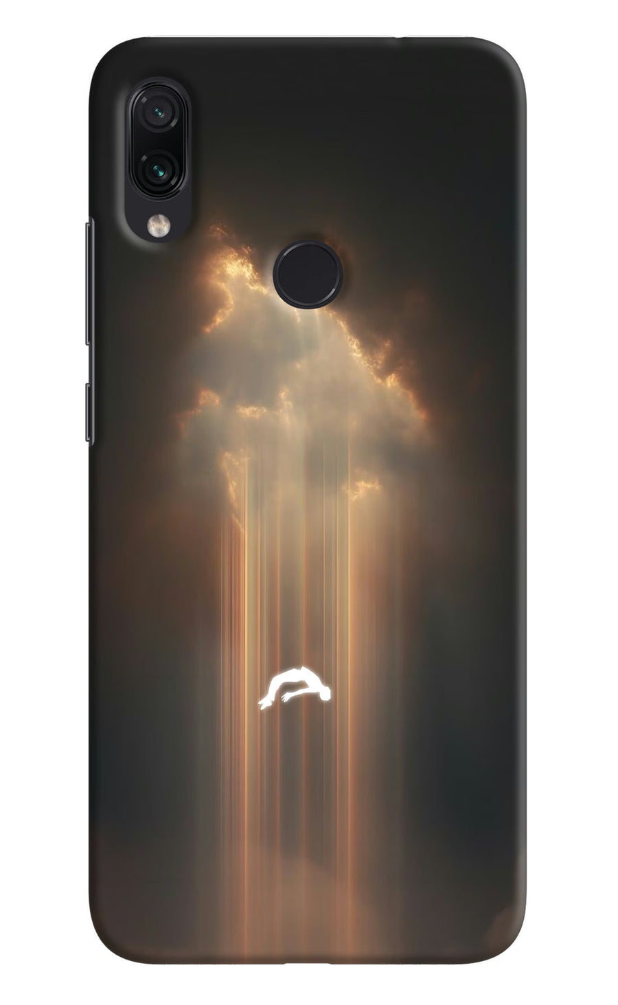 Heavenly Beam Redmi Note 7 Pro Back Cover, Hard case