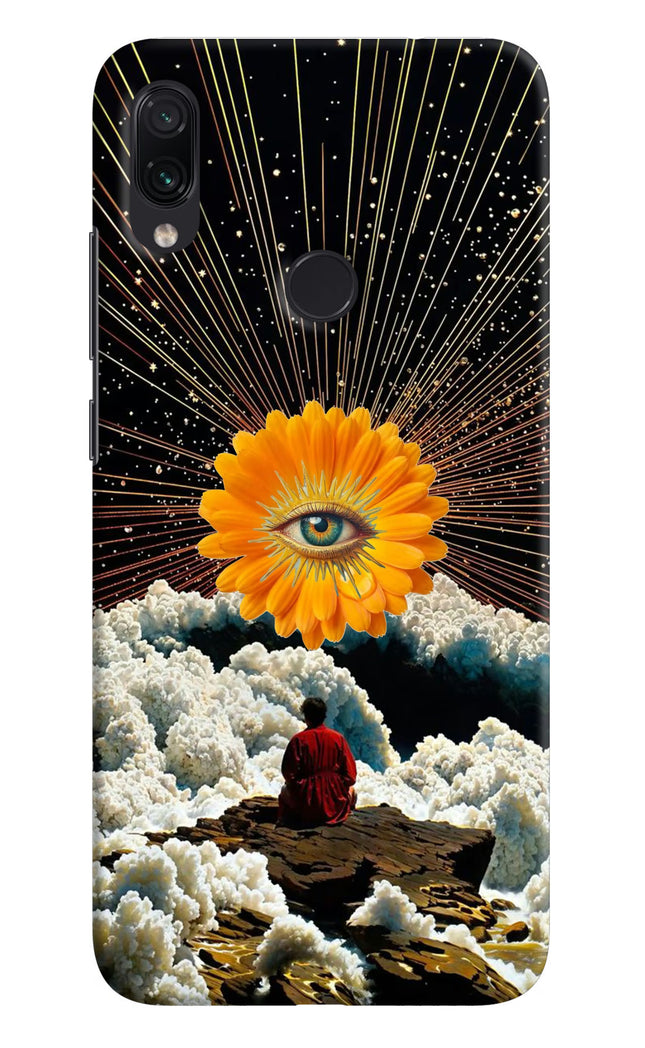 Cosmic Flower Redmi Note 7 Pro Hard Case Back Cover by Casekaro