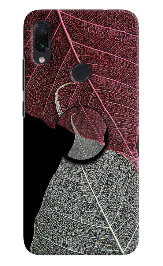Leaf Pattern Redmi Note 7 Pro Pop Case by Casekaro