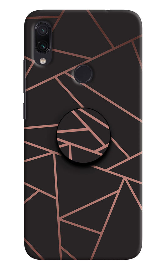 Geometric Pattern Redmi Note 7 Pro Pop Case by Casekaro
