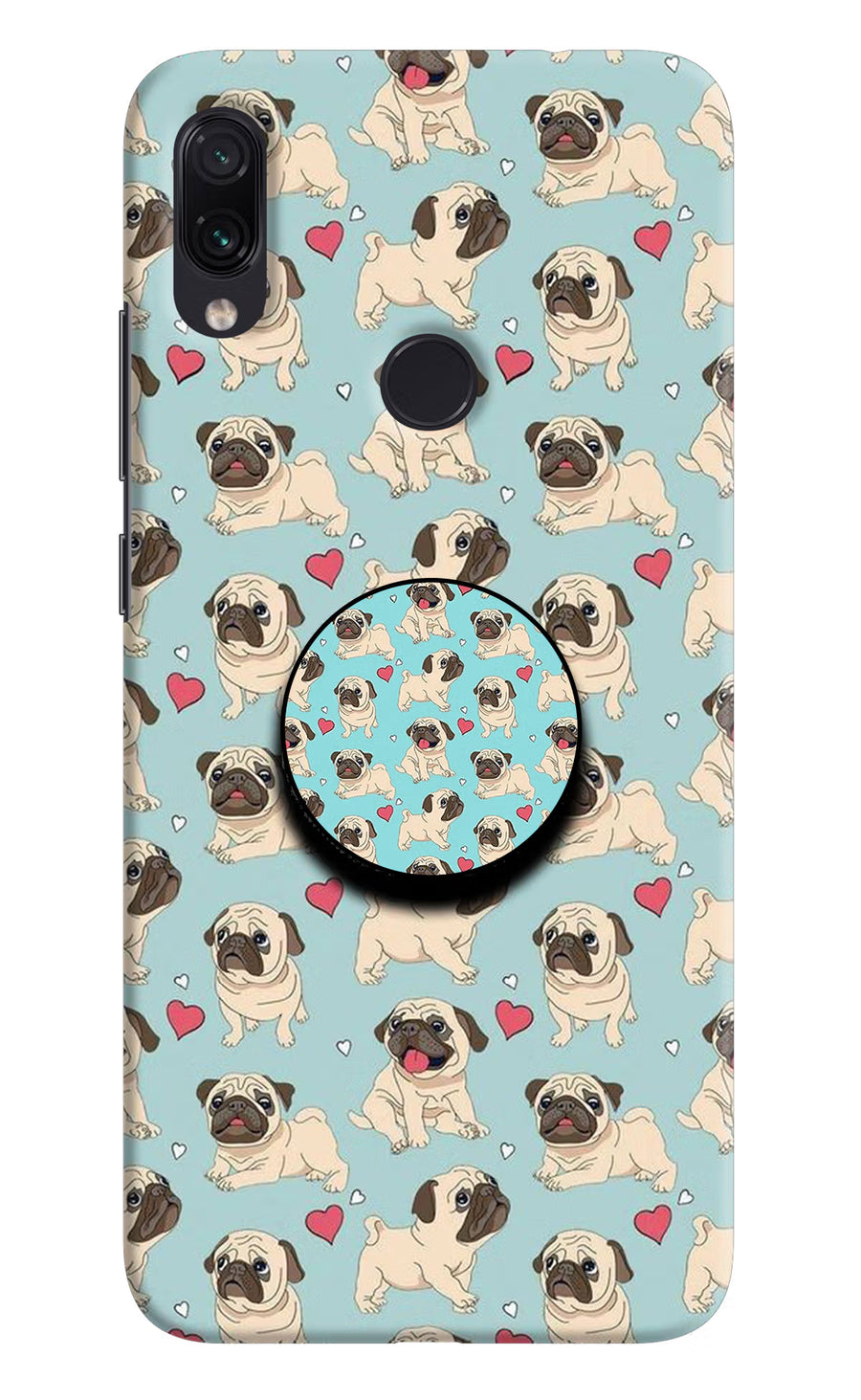 Pug Dog Redmi Note 7 Pro Pop Case, Hard case
